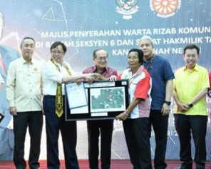 Land Title Lots  issued with title under Section 18 of Sarawak Land Code